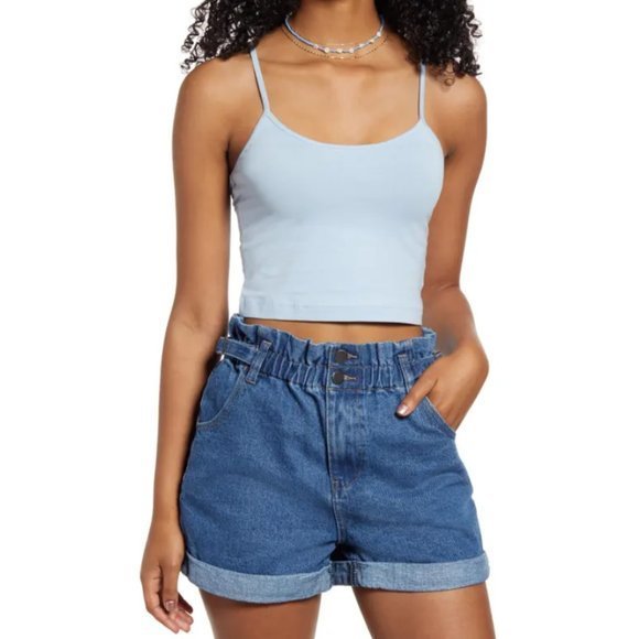 NWOT BP Crop Camisole in Blue Cashmere (XL) - Picture 10 of 10